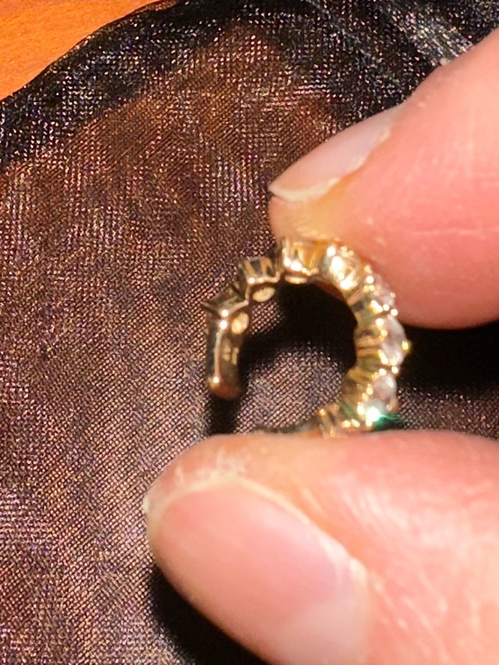 Adina Reyter Premier Amigos 14k Yellow Gold Diamond Ear Cuff - Picture 5 of 5
